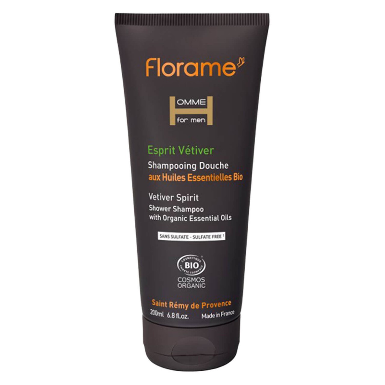 Florame Homme - Vetiver Spirit Shower Shampoo von Florame