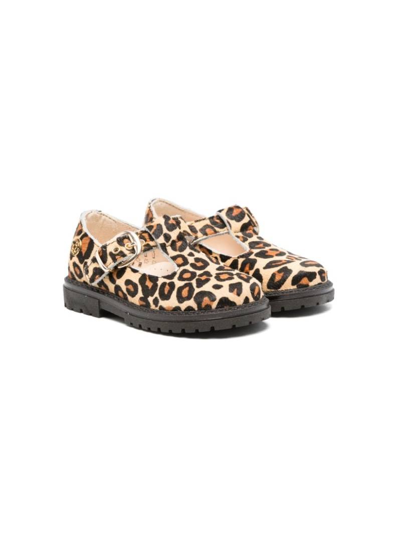 Florens leopard-print sandals - Brown von Florens