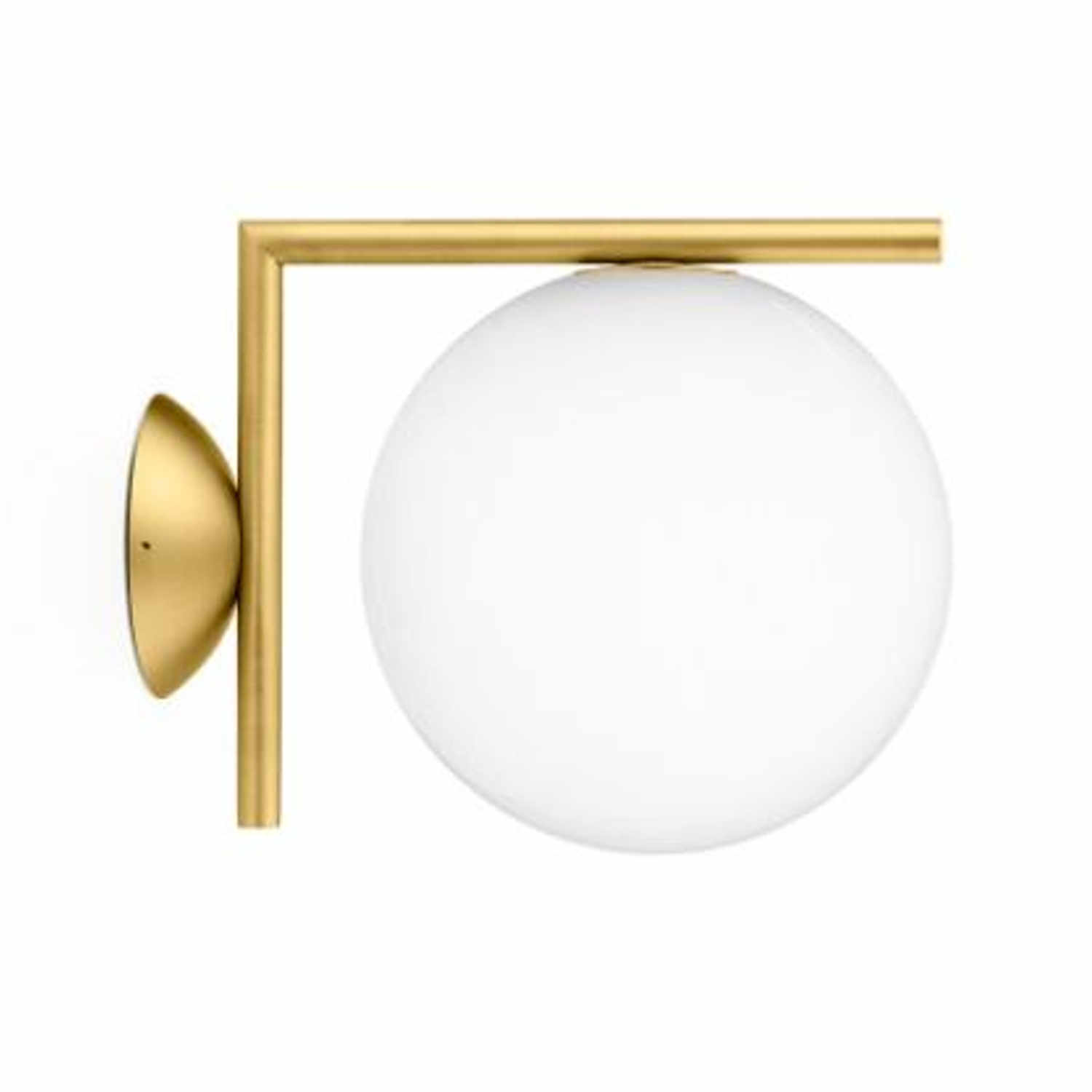 IC C W1/W2 LED Wandleuchte, Farbe messing, Grösse d. 20 cm IC C W1/W2 LED Wandleuchte, Farbe messing, Grösse d. 20 cm von Flos