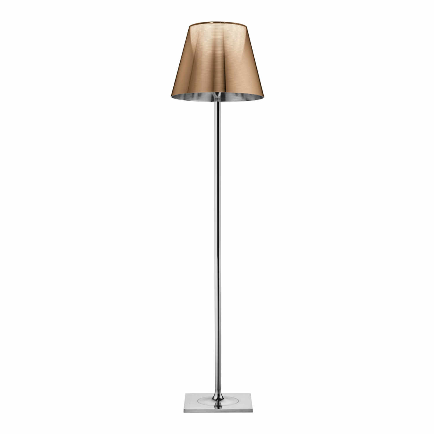 Ktribe F2 LED Stehleuchte, Farbe bronze von Flos