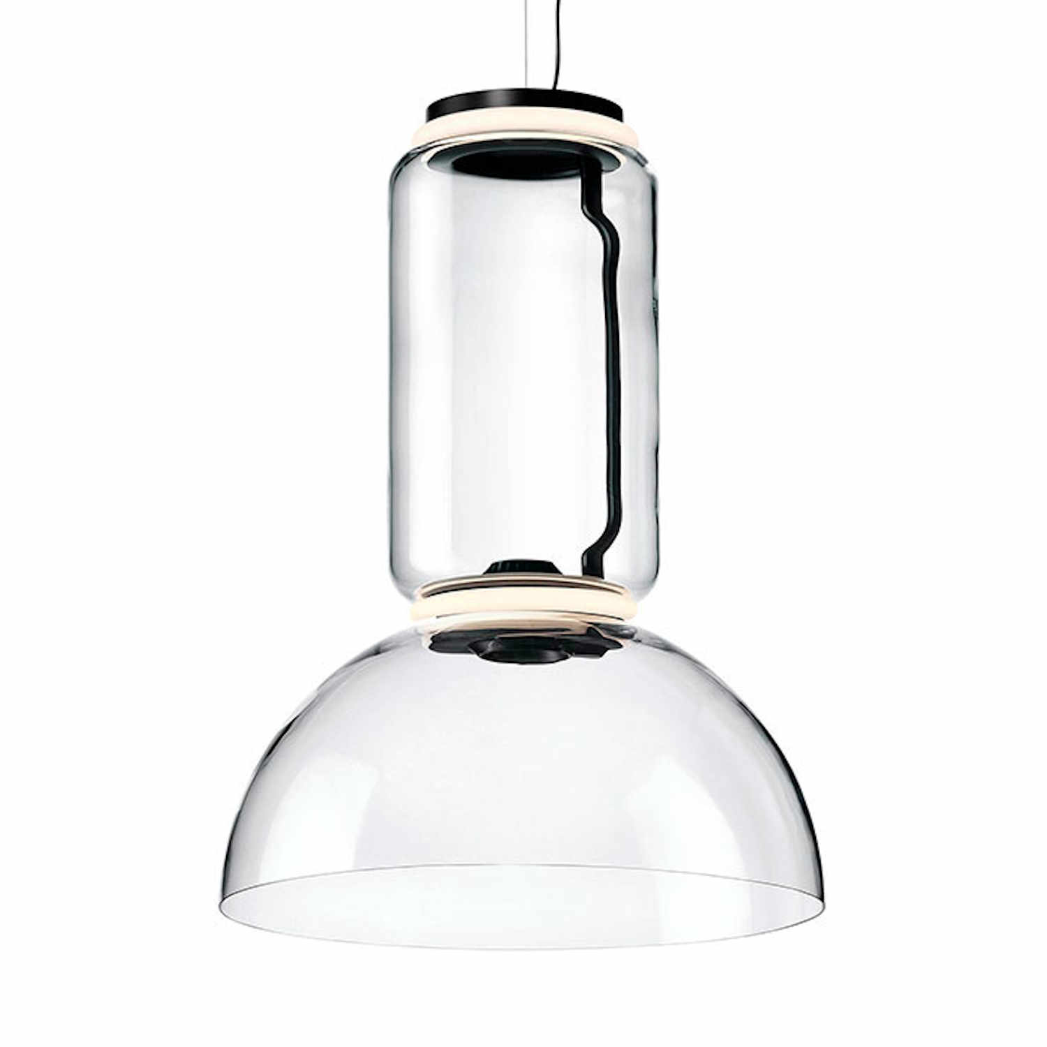Noctambule Bowl Suspension LED Hängeleuchte, Anzahl Zylinder 1 Noctambule Bowl Suspension LED Hängeleuchte, Anzahl Zylinder 1 von Flos
