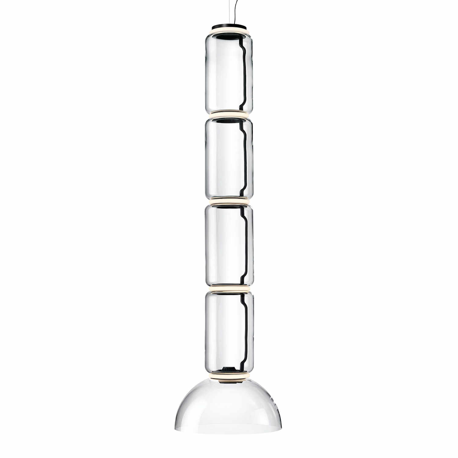 Noctambule Bowl Suspension LED Hängeleuchte, Anzahl Zylinder 4 Noctambule Bowl Suspension LED Hängeleuchte, Anzahl Zylinder 4 von Flos