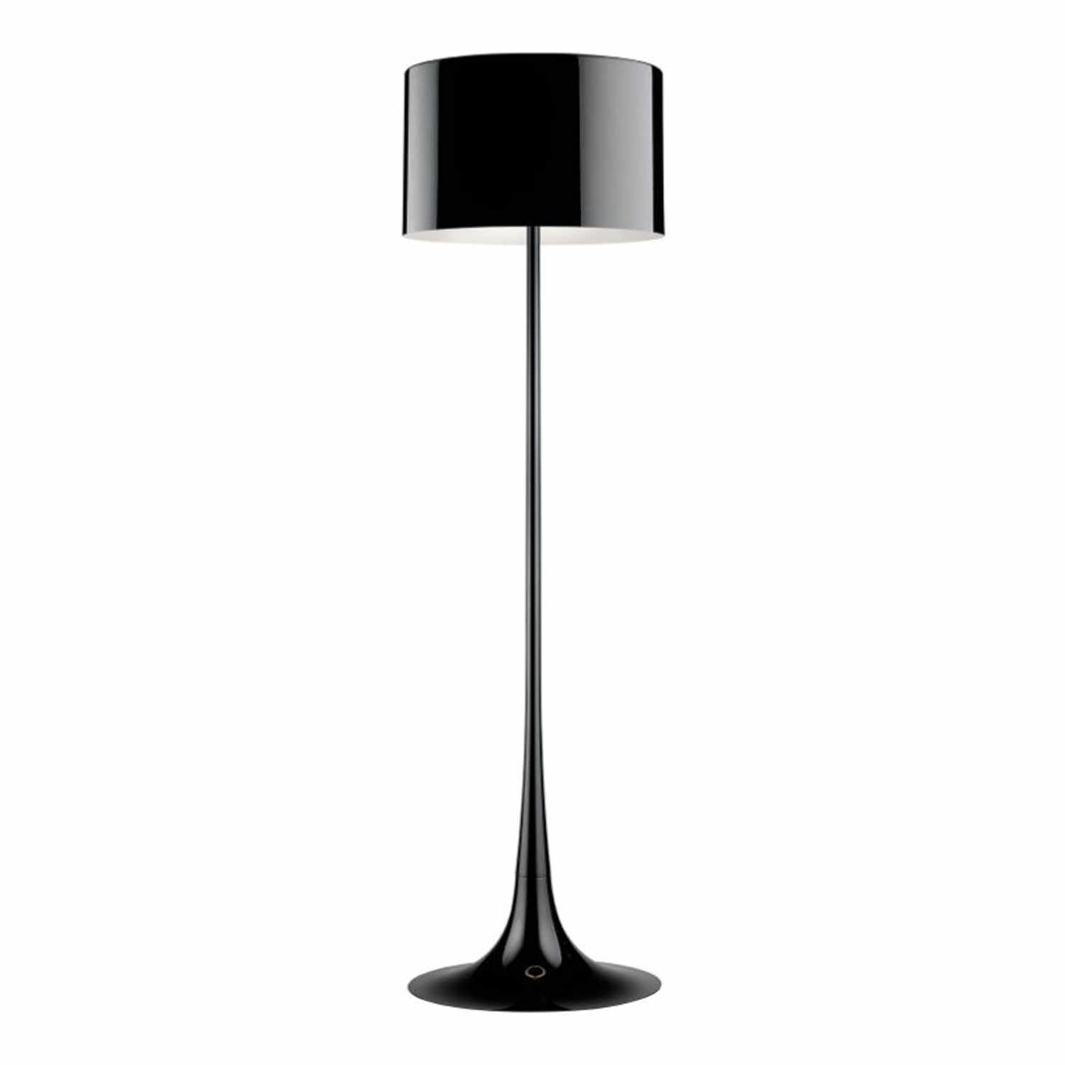 Spun Light F LED Stehleuchte, Farbe schwarz von Flos