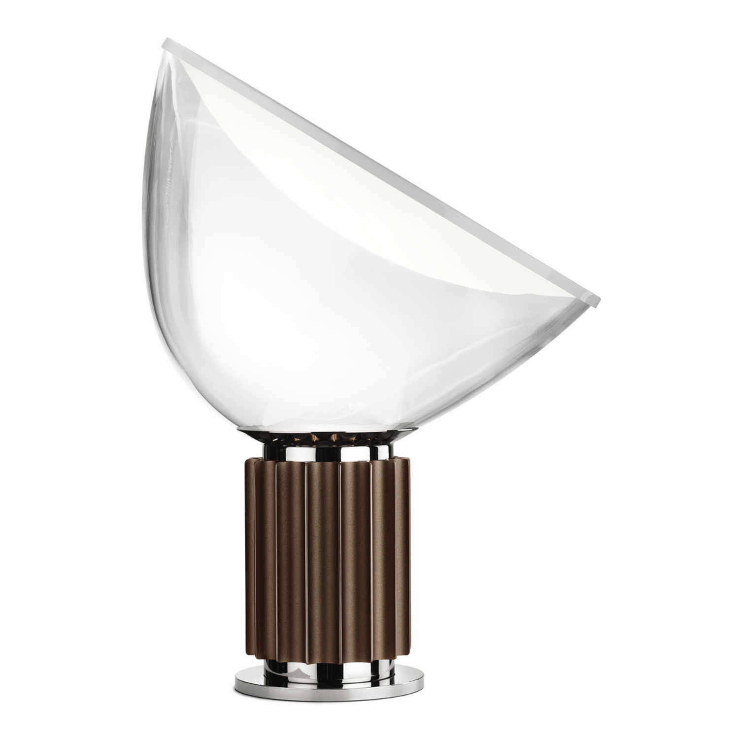 Taccia LED Bodenleuchte, Farbe bronze von Flos