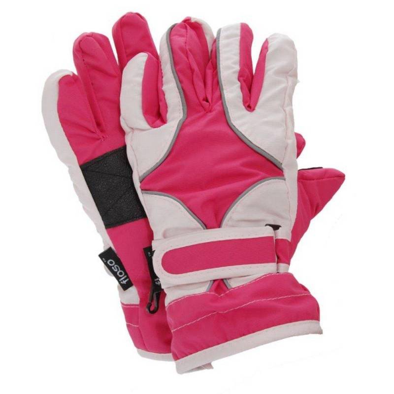 Thermo Handschuhe, Wasser Abweisend Unisex Pink 9-11A von Floso