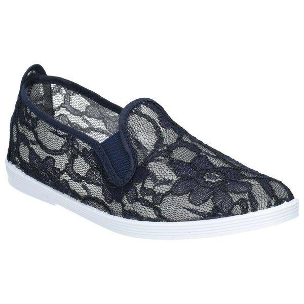 Bimba Slip On Schuh Damen Marine 35.5 von Flossy