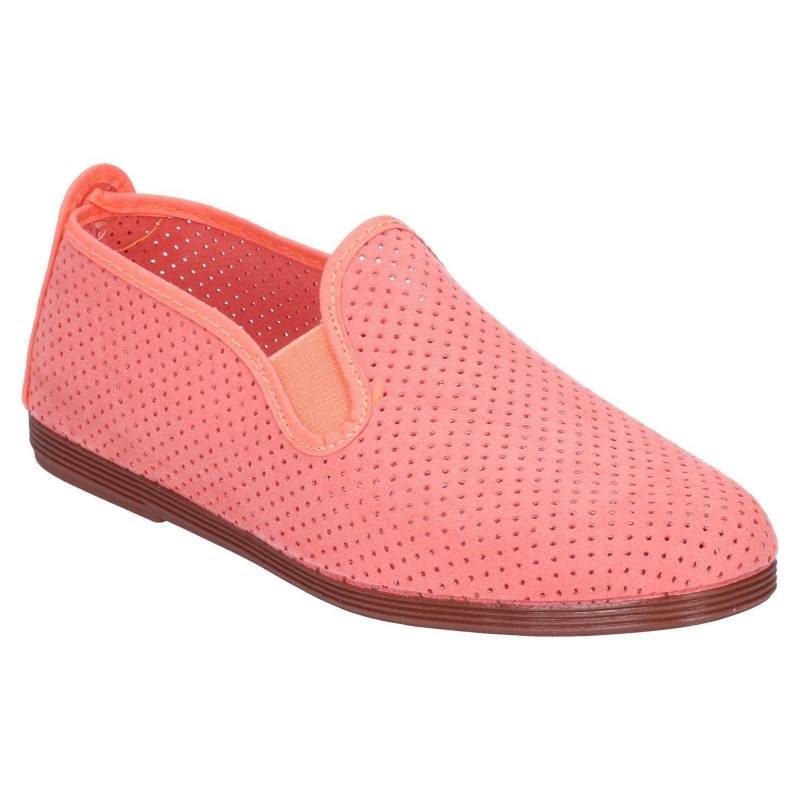 Pulga Slip On Schuh Damen Korall 39 von Flossy