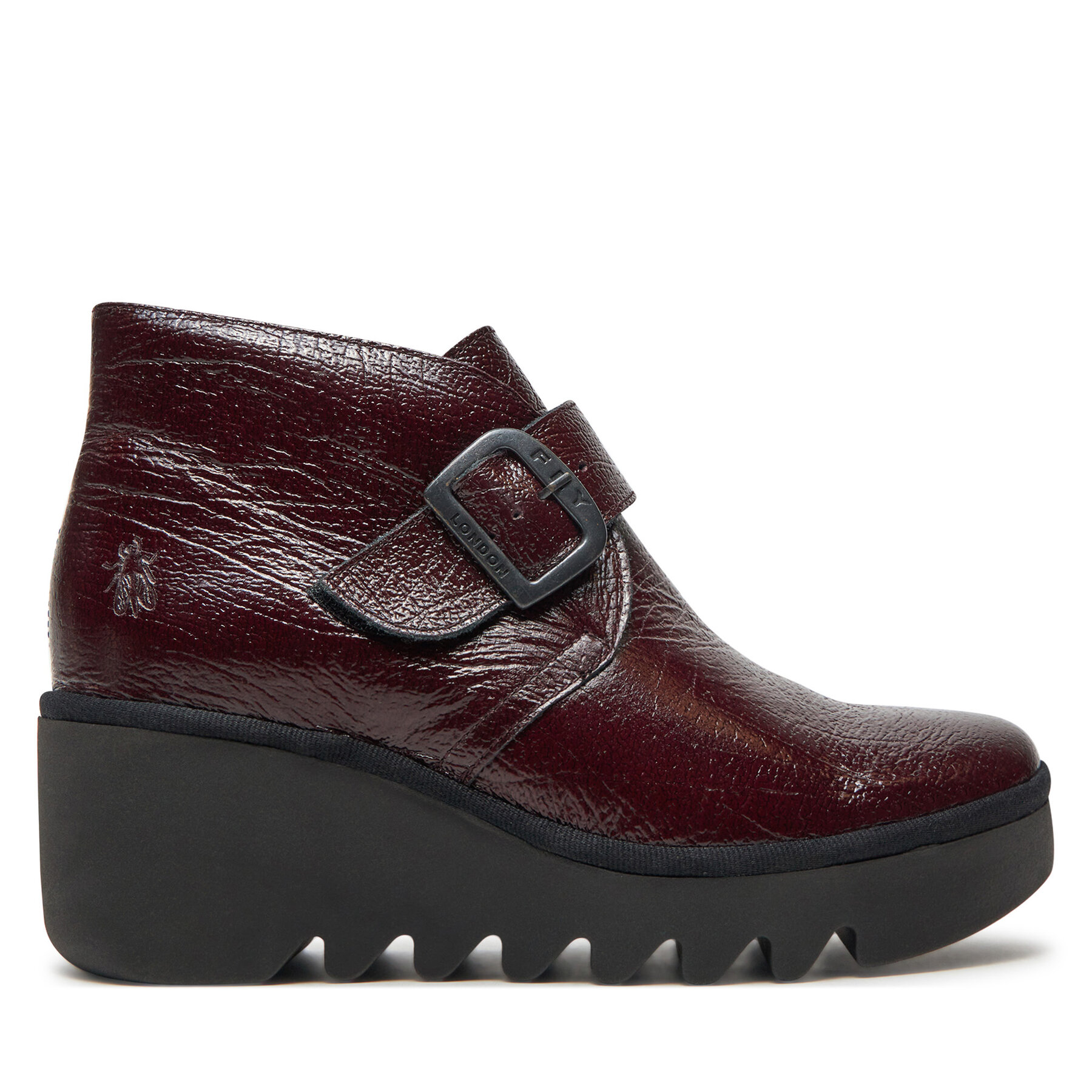 Stiefeletten Fly London Birtfly P501397009 Dunkelrot Stiefeletten Fly London Birtfly P501397009 Dunkelrot von Fly London