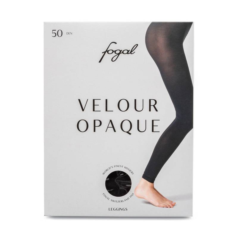 Lange Leggings Damen Black L von Fogal