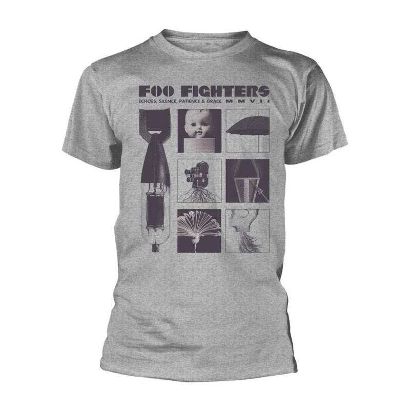 Foo Fighters - ESP & G TShirt, für Damen, Grau, Größe S von Foo Fighters