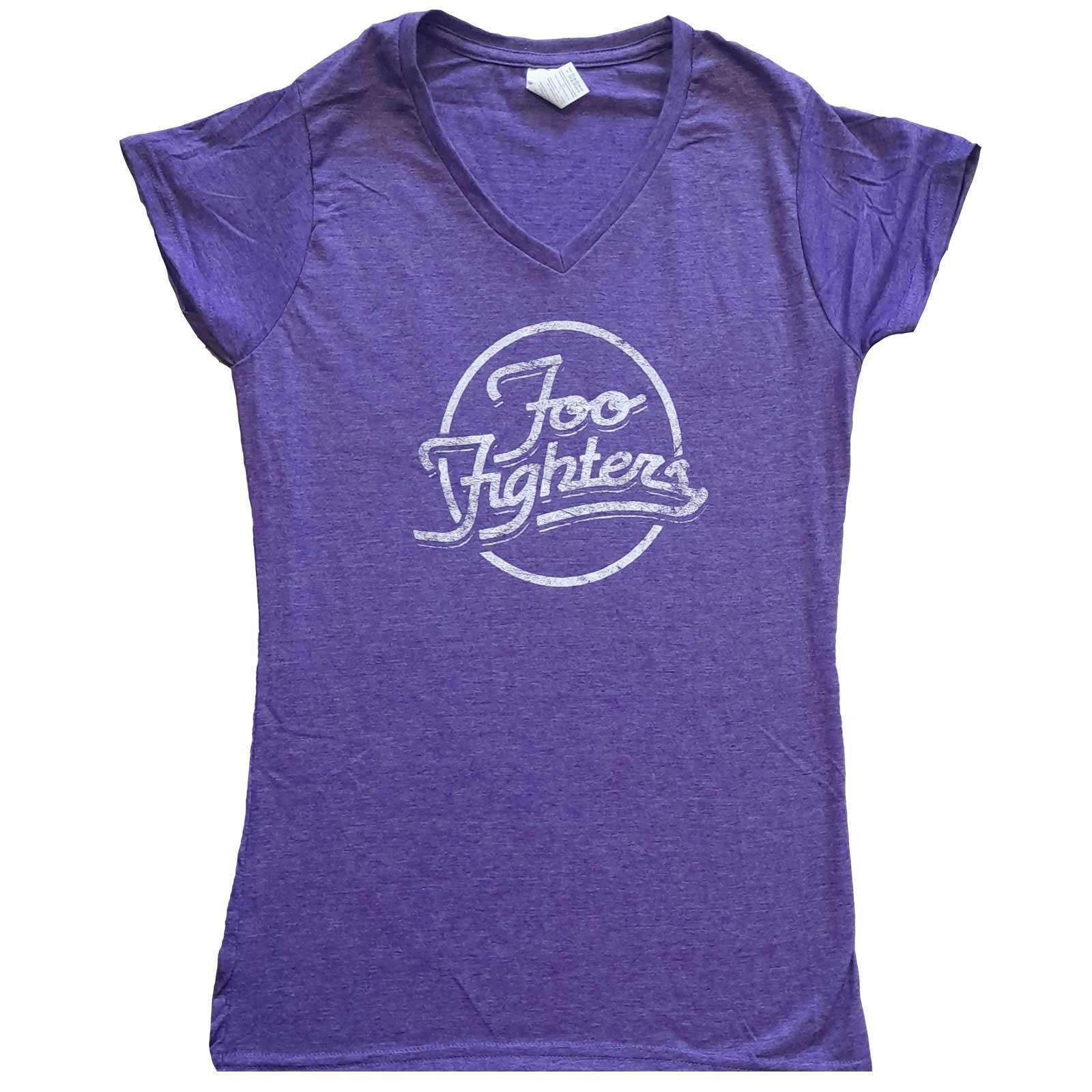 Foo Fighters - ExTour TShirt, für Damen, Lila, Größe M von Foo Fighters