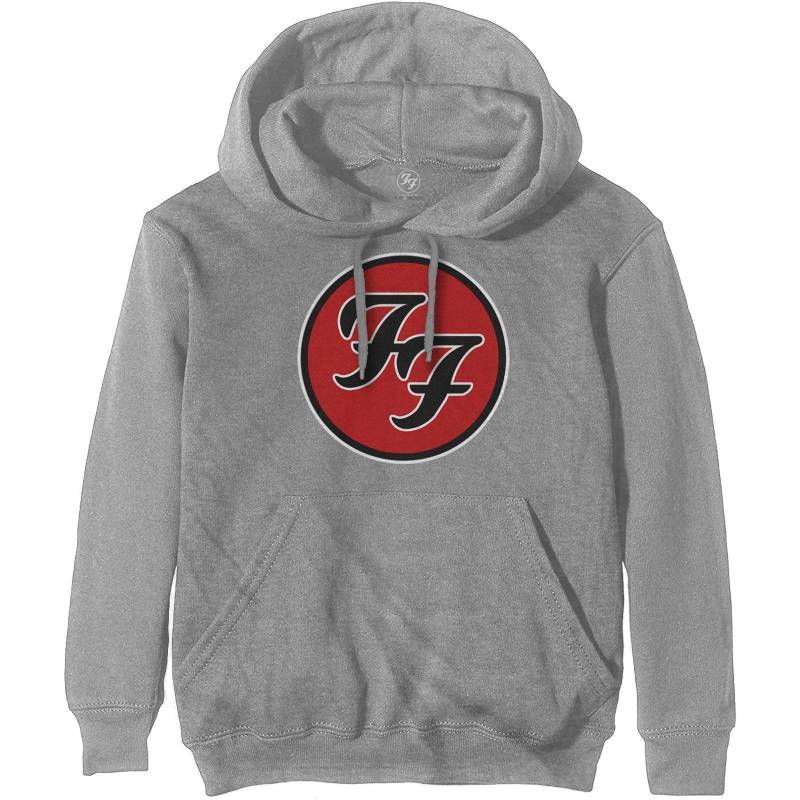 Kapuzenpullover Damen Grau L von Foo Fighters