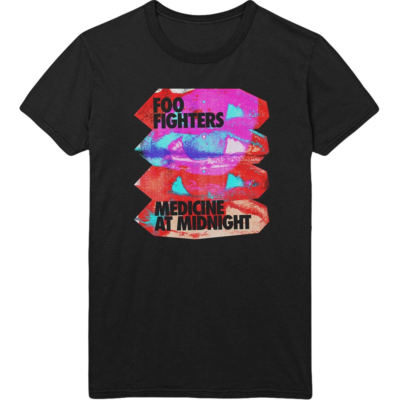 Medicine At Midnight Tshirt Damen Schwarz XL von Foo Fighters