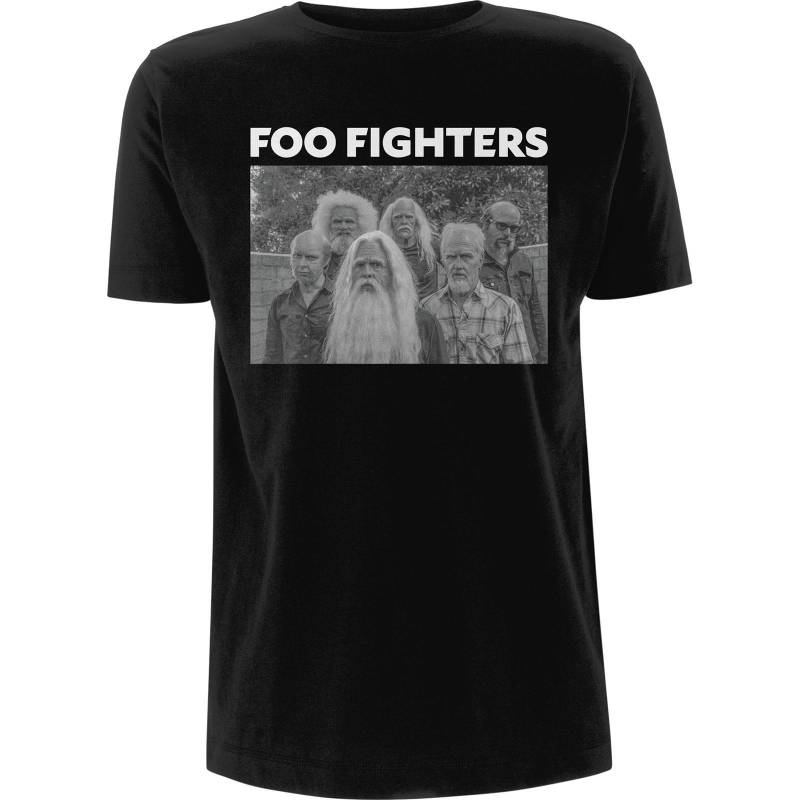 Old Band Photo Tshirt Damen Schwarz S von Foo Fighters