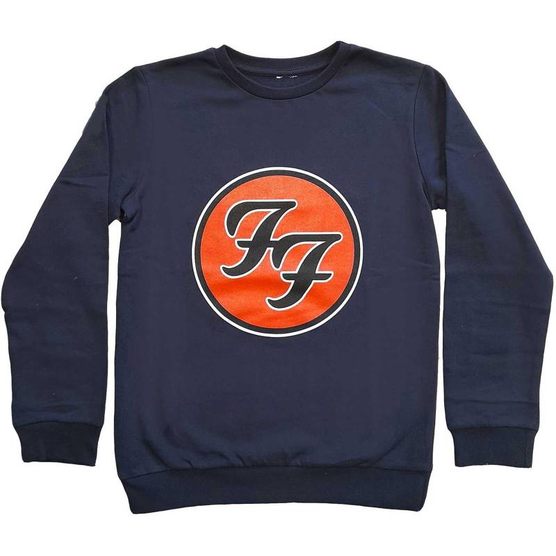 Sweatshirt Mädchen Blau 128 von Foo Fighters