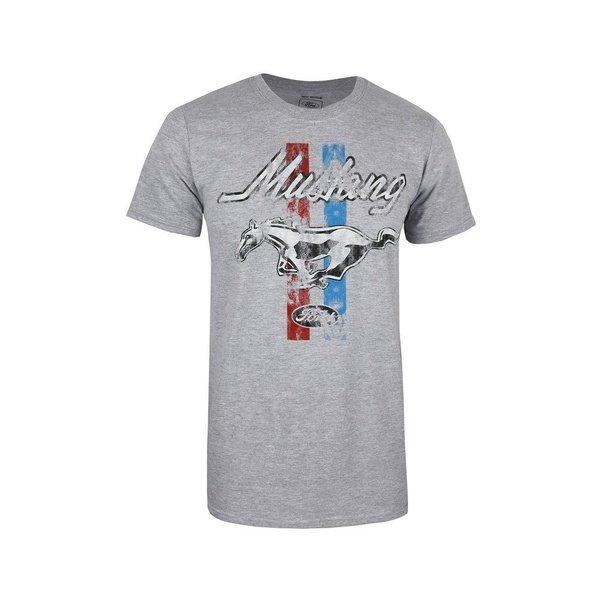 Mustang Tshirt Damen Grau XL von Ford