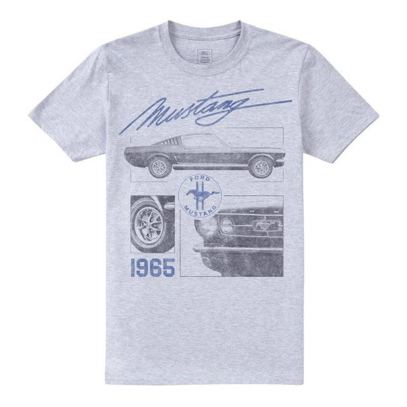 Mustang 1965 Tshirt Herren Grau XL von Ford