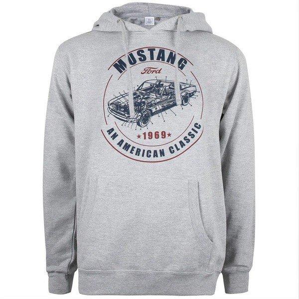 Mustang Kapuzenpullover Herren Grau M von Ford