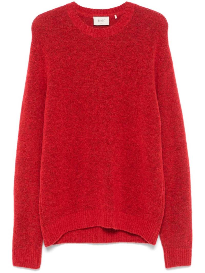 Foret Alpine sweater - Red von Foret