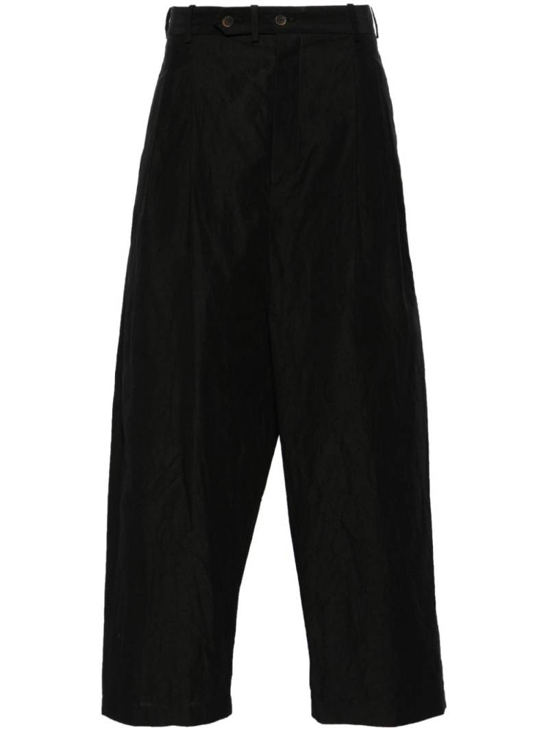 Forme D'expression 2 Tucked wide-leg trousers - Black von Forme D'expression