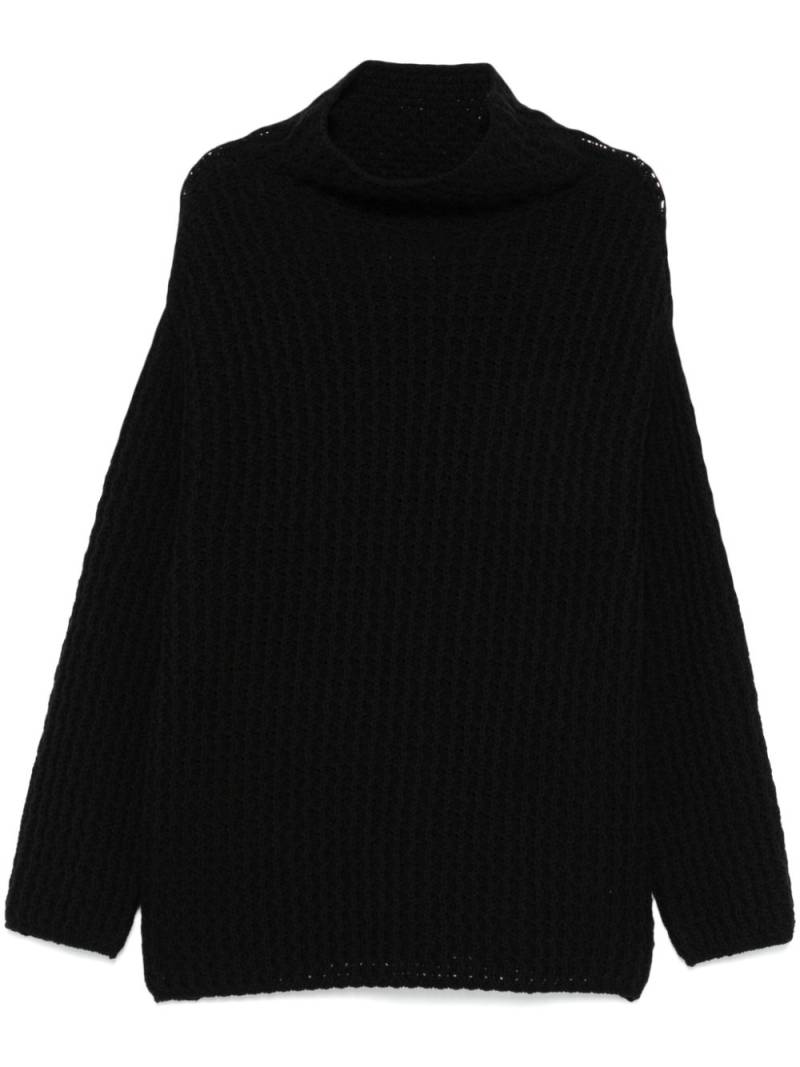 Forme D'expression chunky ribbed-knit sweater - Black von Forme D'expression