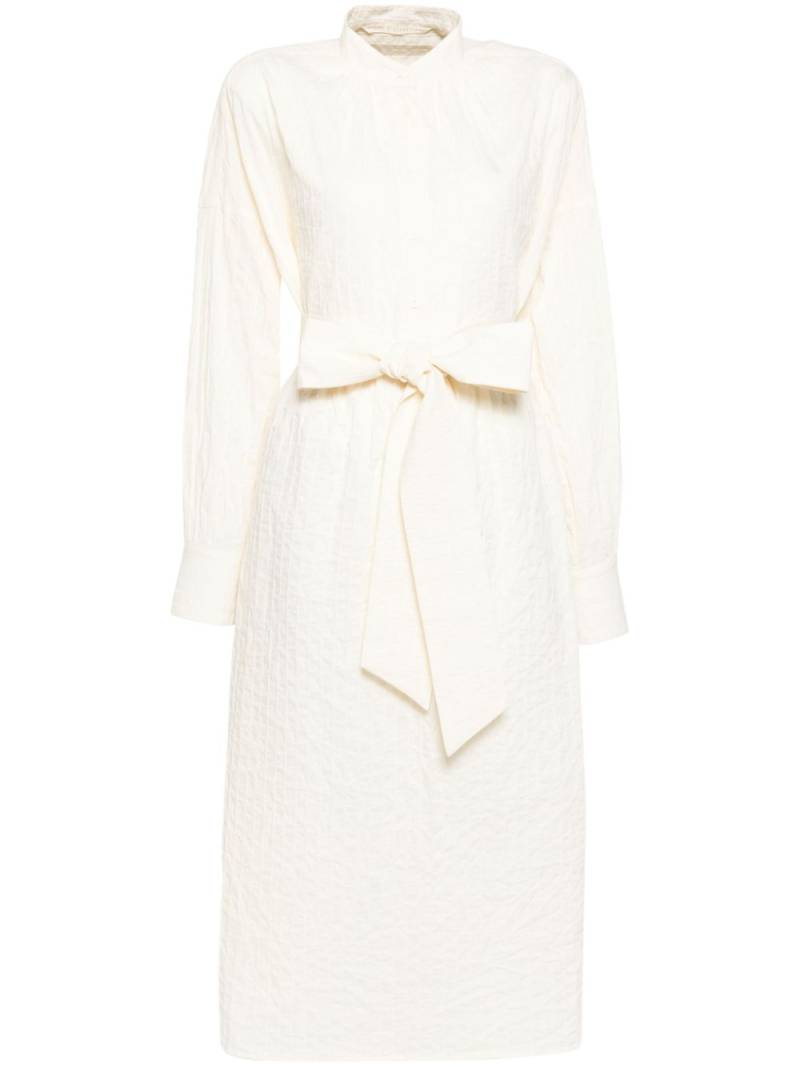 Forme D'expression cotton shirt dress - Neutrals von Forme D'expression