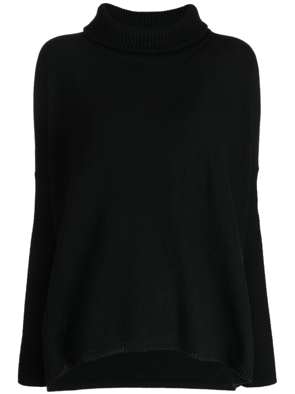 Forme D'expression roll-neck wool jumper - Black