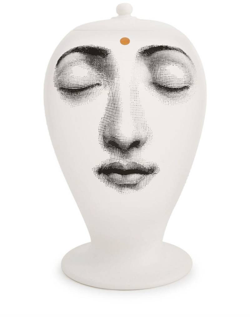 Fornasetti Ajna ceramic vase - White von Fornasetti