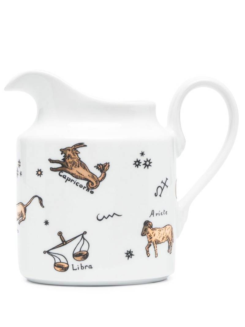 Fornasetti Astronomici milk jug - Black von Fornasetti