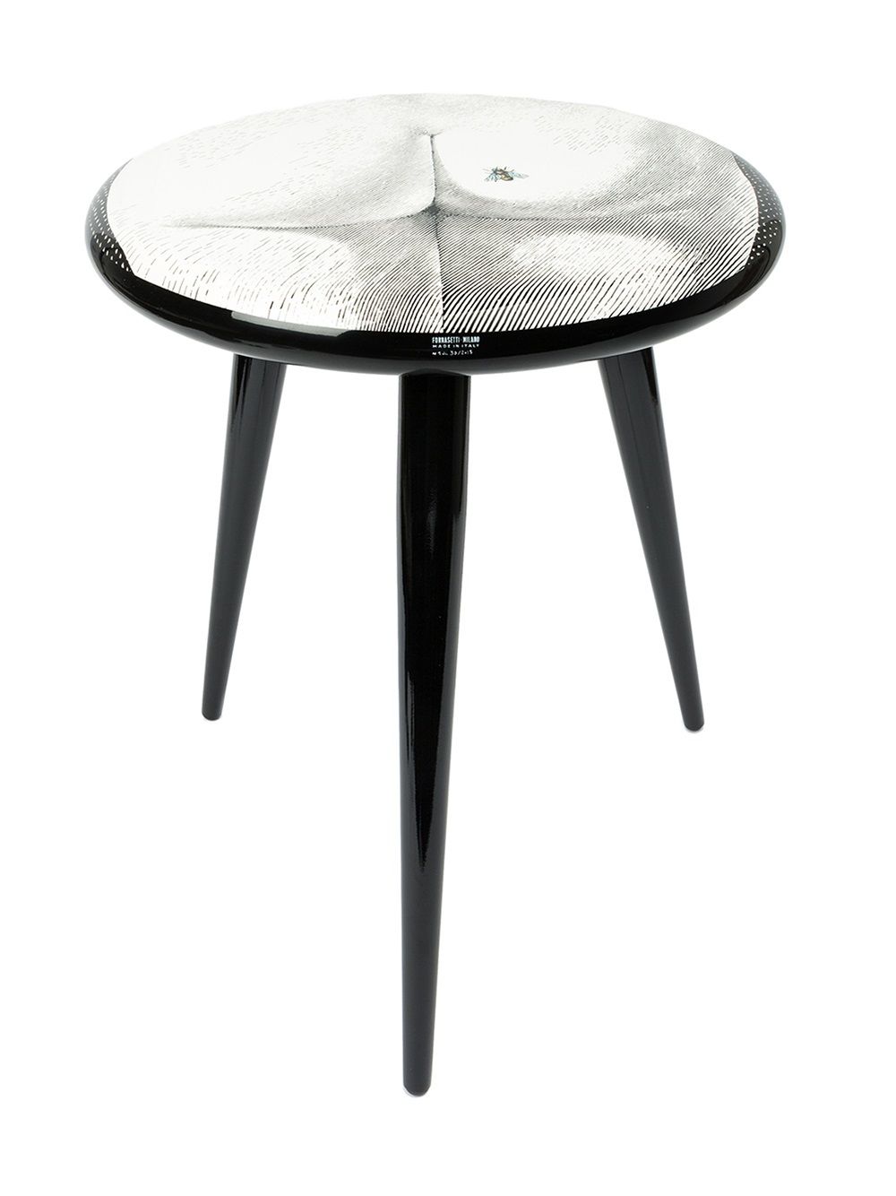 Fornasetti 'Be On My Back' stool - Black von Fornasetti