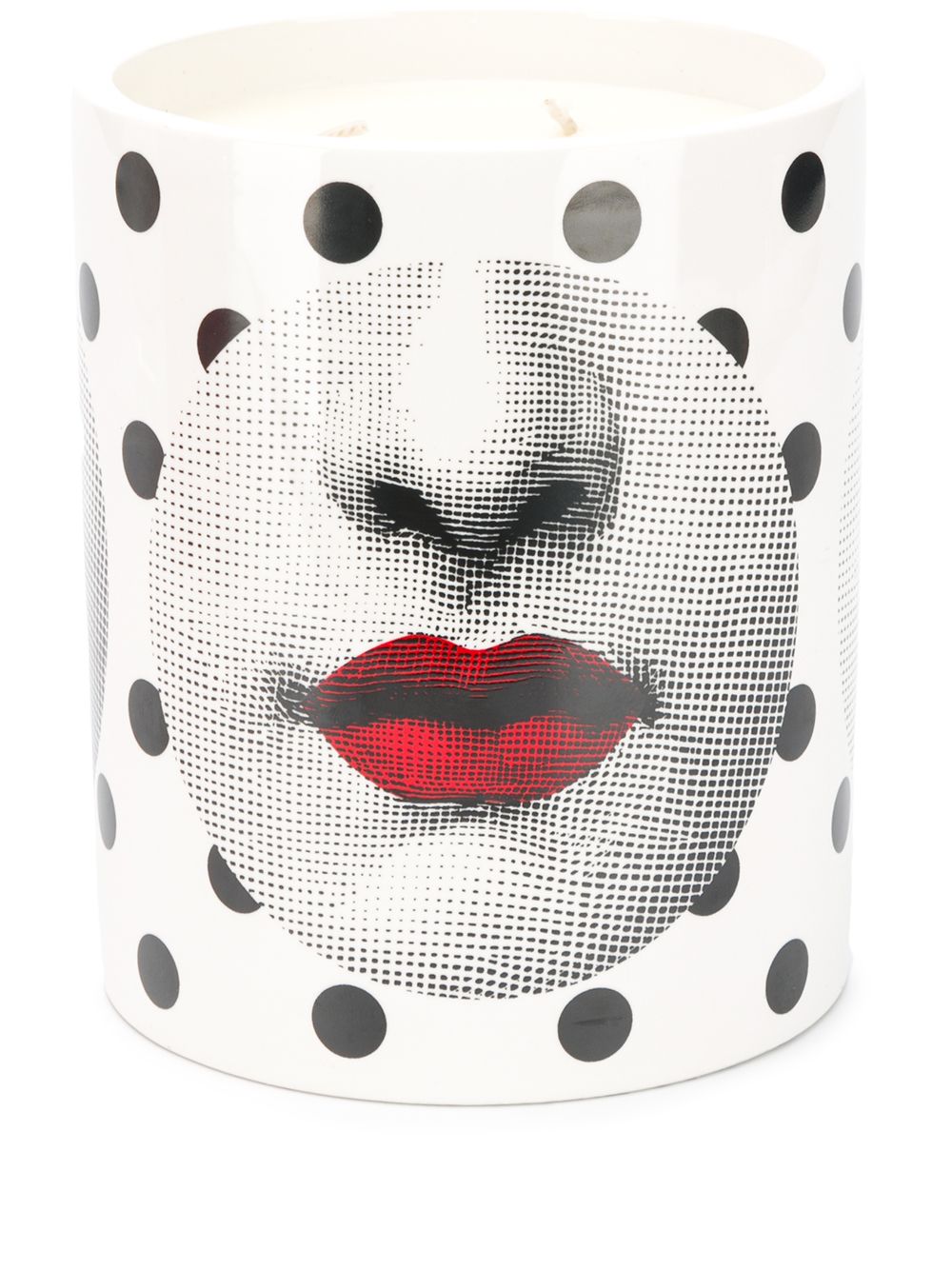 Fornasetti Comme des Forna scented candle - White von Fornasetti