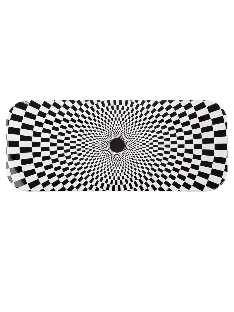 Fornasetti Egocentrismo tray - Black von Fornasetti