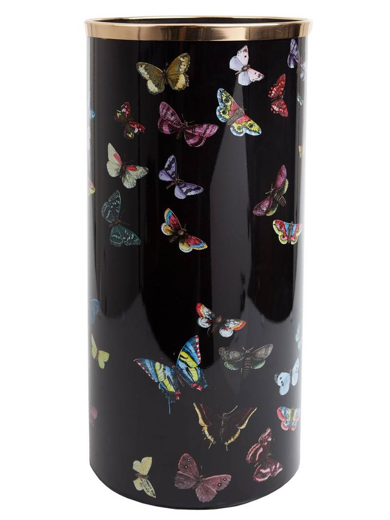 Fornasetti Farfalle umbrella stand - Black von Fornasetti