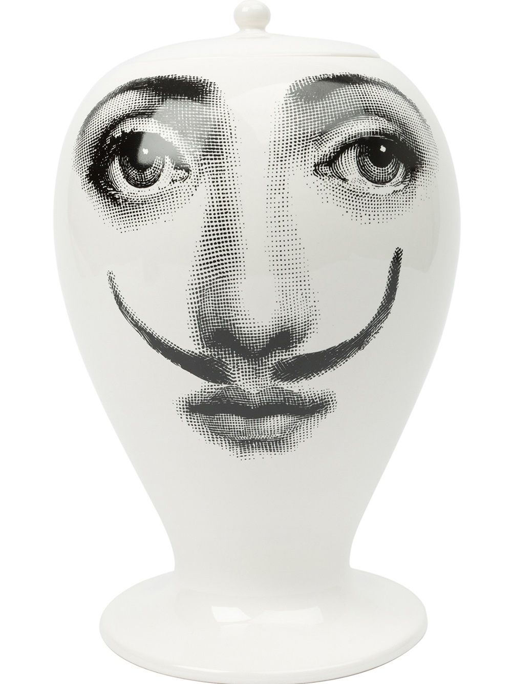 Fornasetti 'Femme aux Moustache' vase - White von Fornasetti