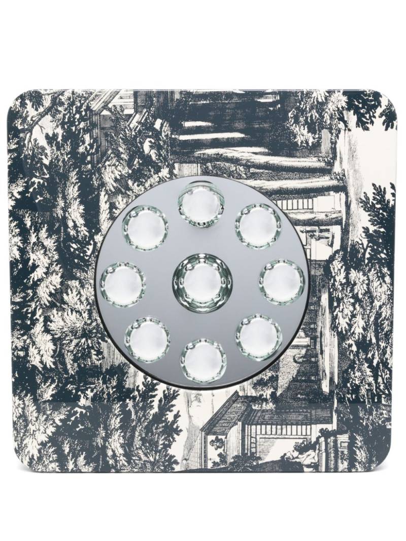 Fornasetti Giardino Settecentesco frame (50cm x 50cm) - Neutrals von Fornasetti