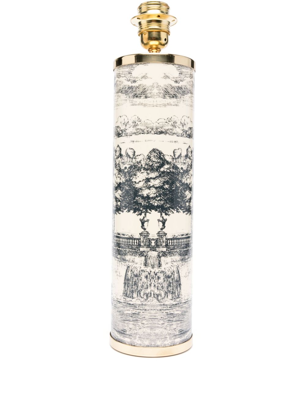 Fornasetti Giardino Settencentesco table lamp (10cm x 43,5cm) - Black von Fornasetti