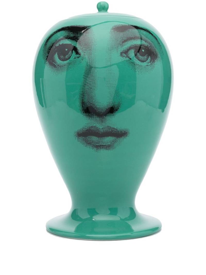 Fornasetti Jar by "Bitossi Ceramiche" - Green von Fornasetti