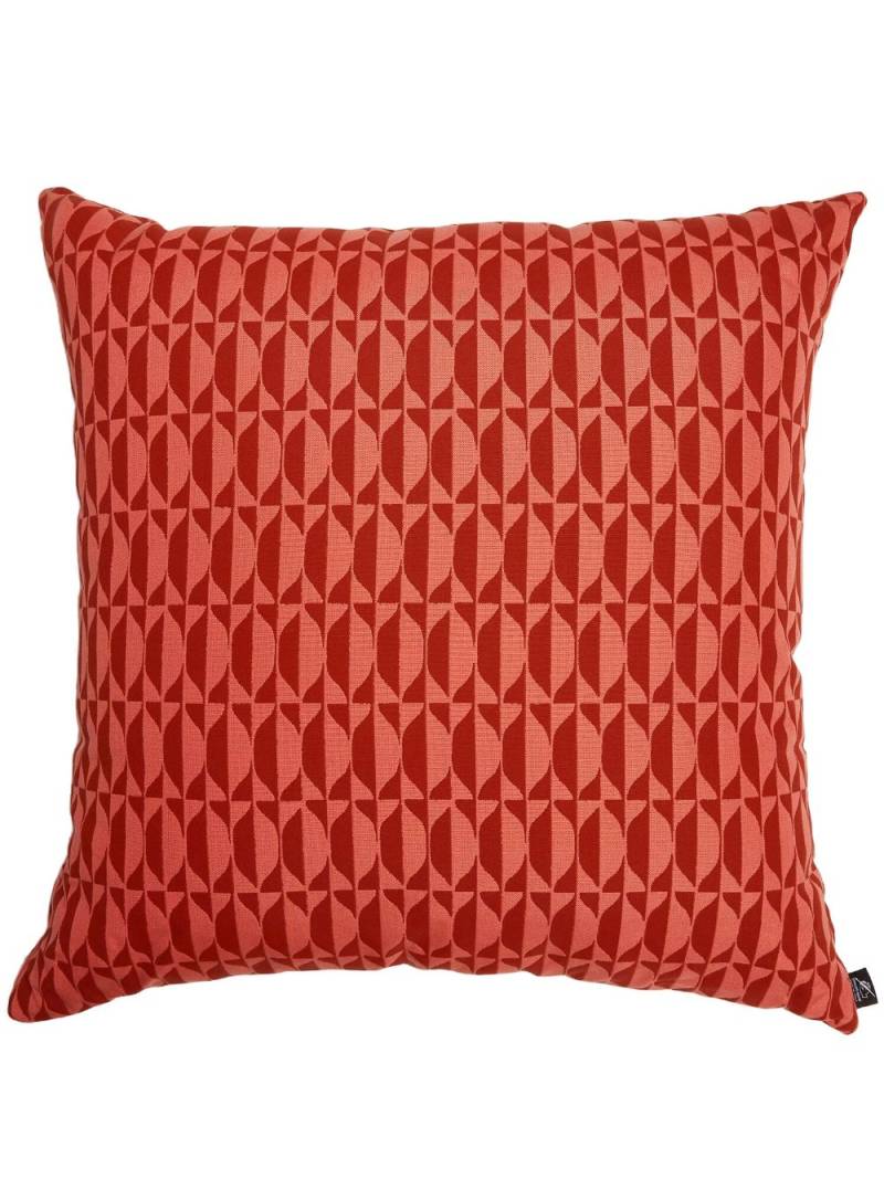 Fornasetti Losanghe outdoor cushion - Red von Fornasetti