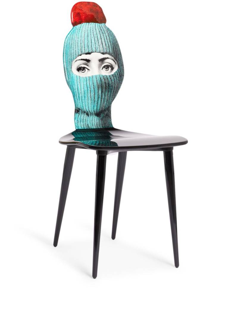 Fornasetti Lux Gstaad dining chair - Black von Fornasetti