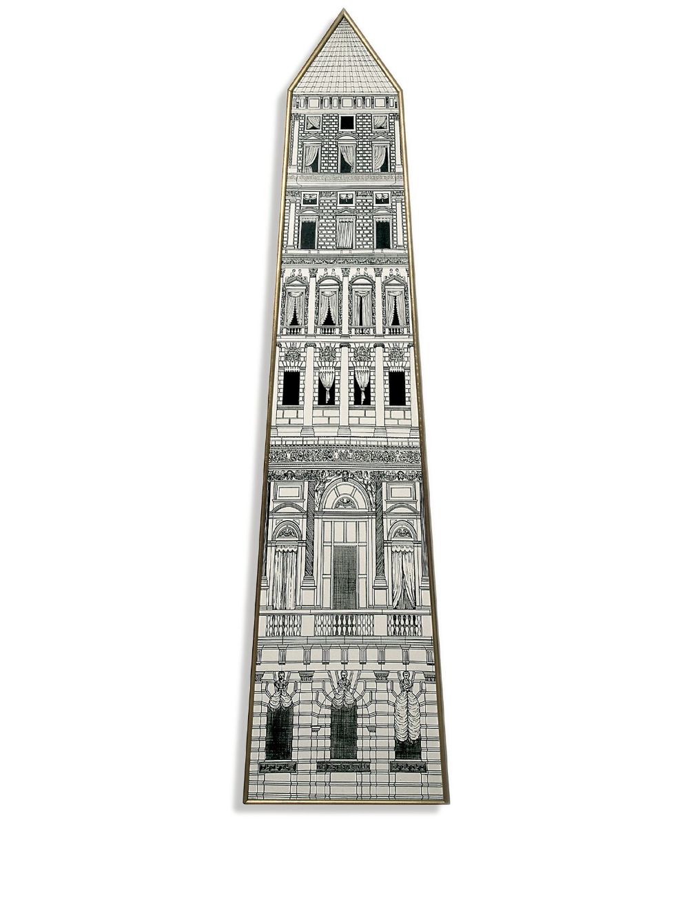 Fornasetti Obelisco hand-decorated panel - Neutrals von Fornasetti