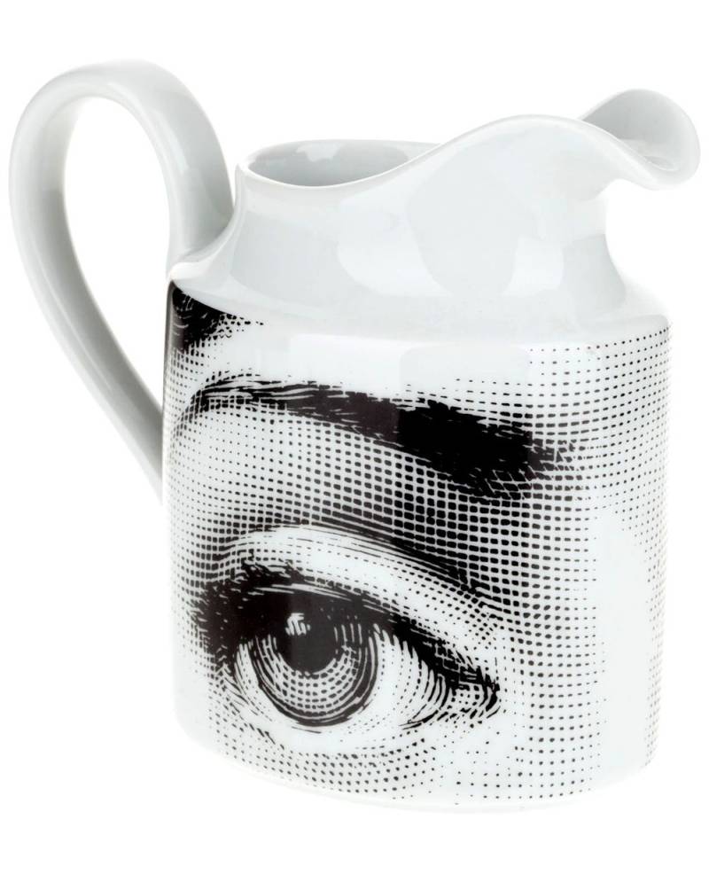 Fornasetti Occhio milk jug - White von Fornasetti