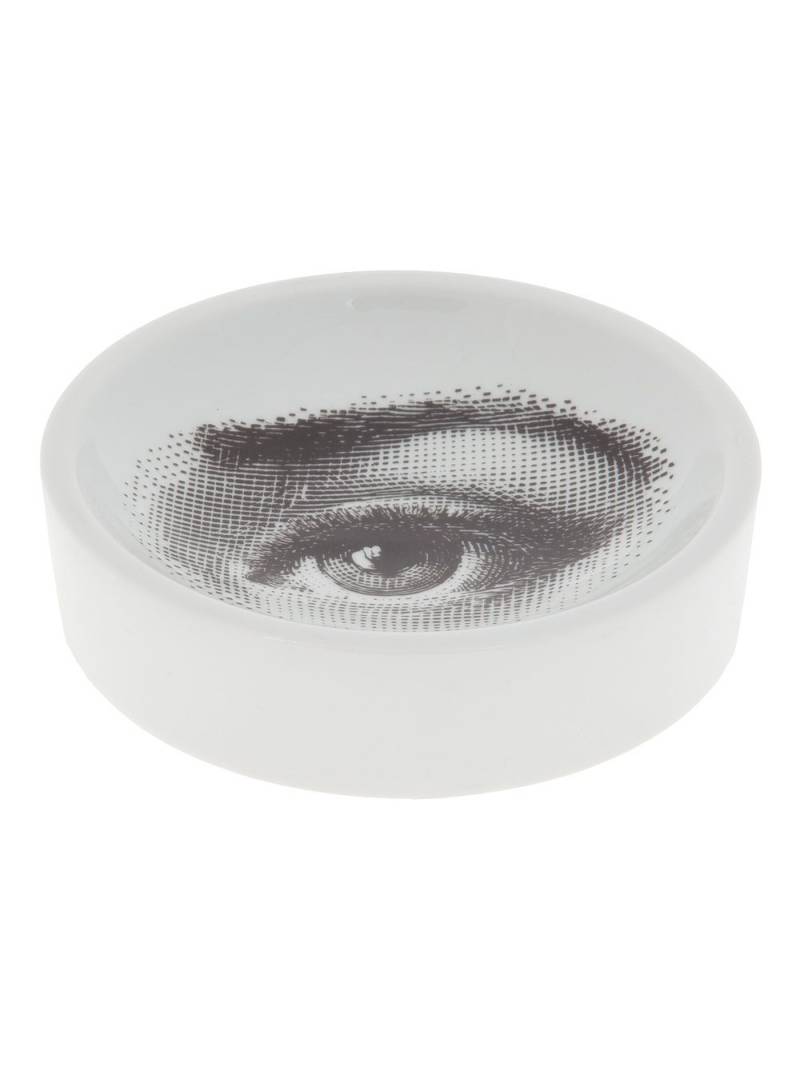 Fornasetti Printed ashtray - White von Fornasetti