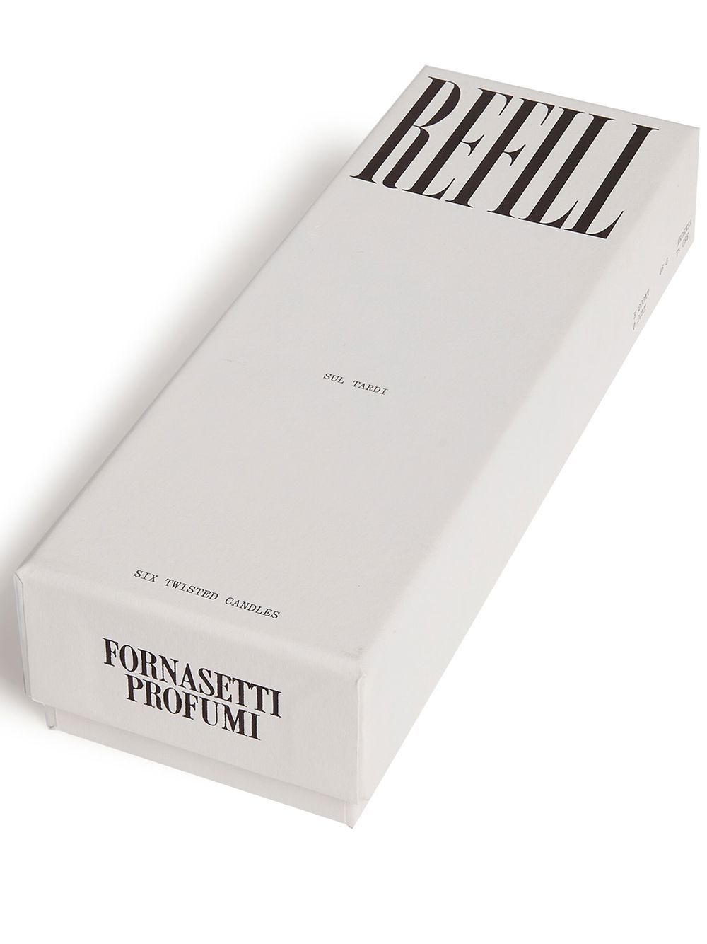 Fornasetti Refill twisted candles (set of 6) - White von Fornasetti