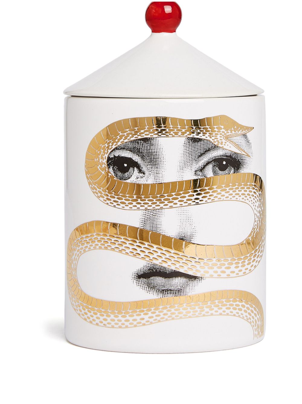 Fornasetti Se Poi scented candle (310g) - White von Fornasetti