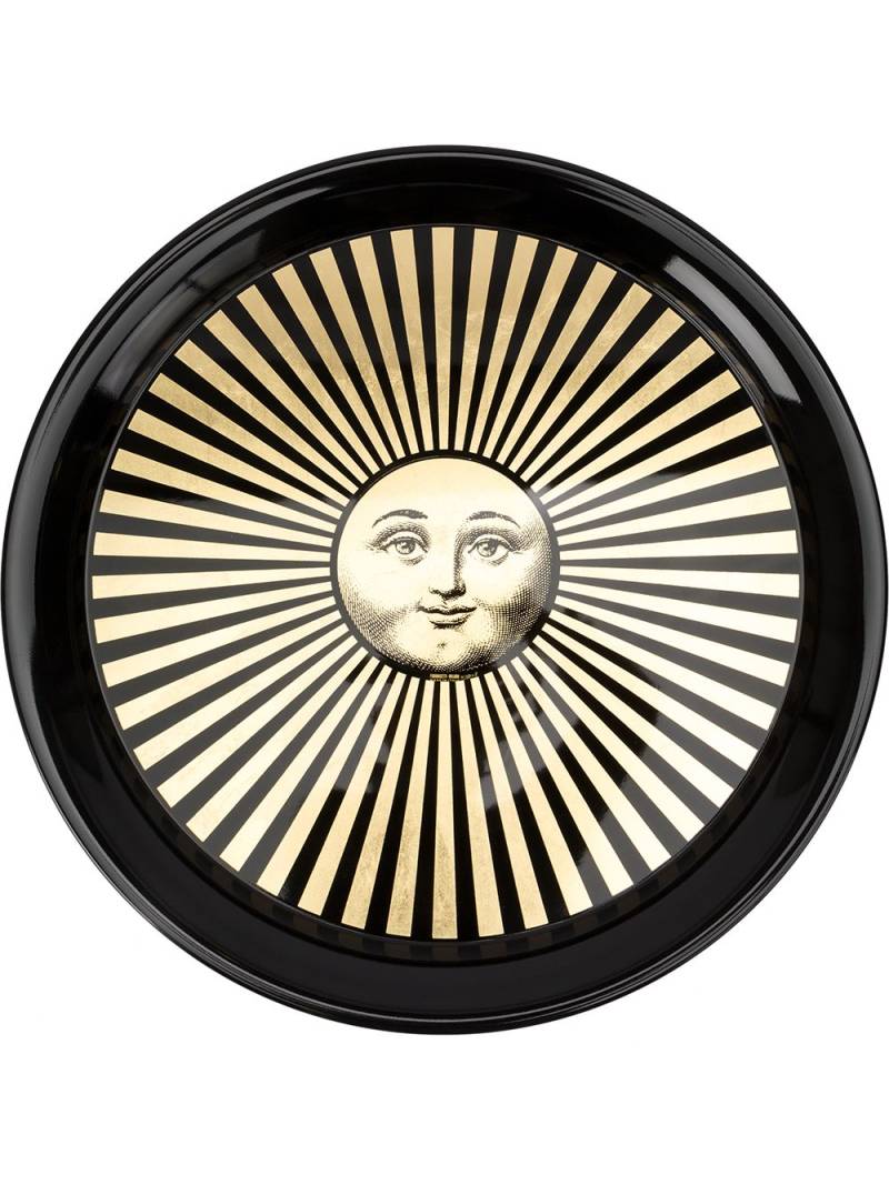 Fornasetti Sun tray - Black von Fornasetti