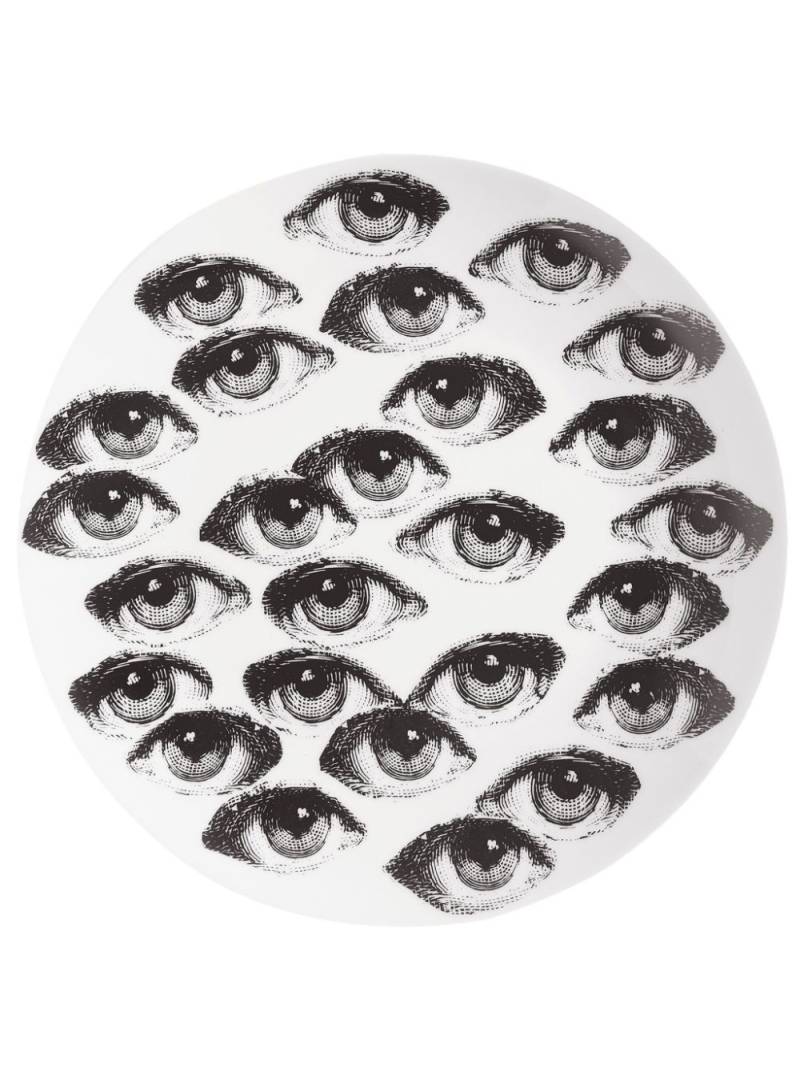 Fornasetti Tema e Variazioni n.168 wall plate - White von Fornasetti