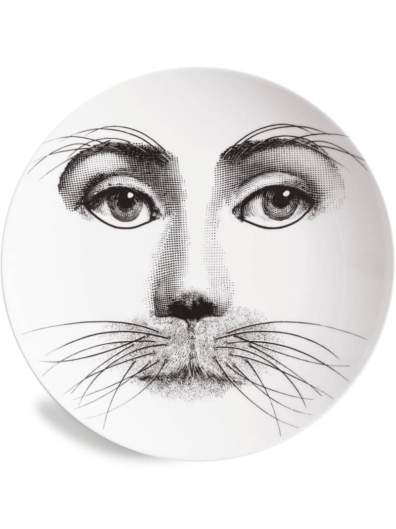 Fornasetti Tema e Variazioni n.311 wall plate - White von Fornasetti