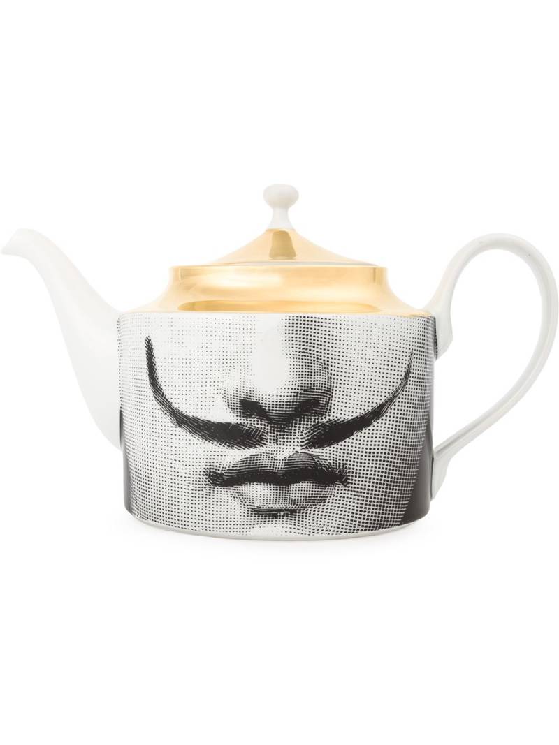 Fornasetti face print tea pot - Multicolour von Fornasetti