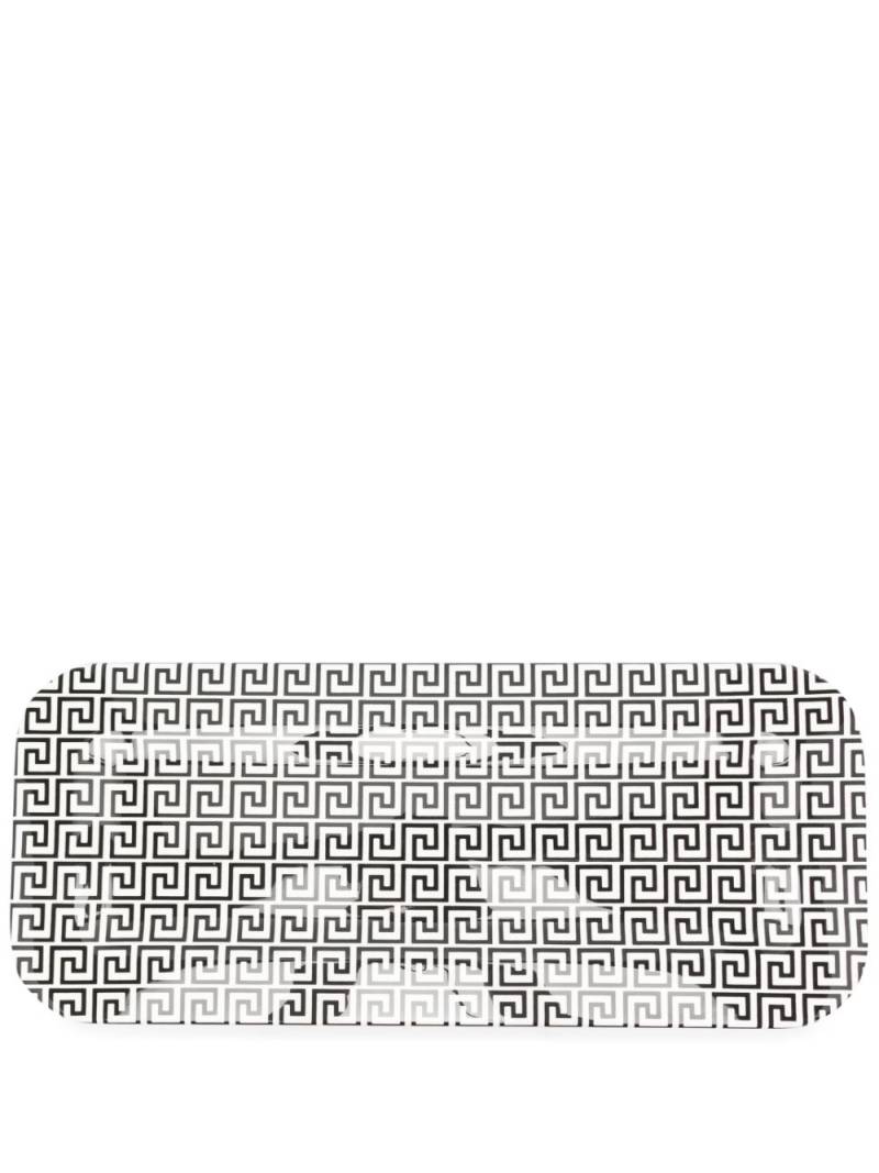 Fornasetti geometric-print tray - Black von Fornasetti