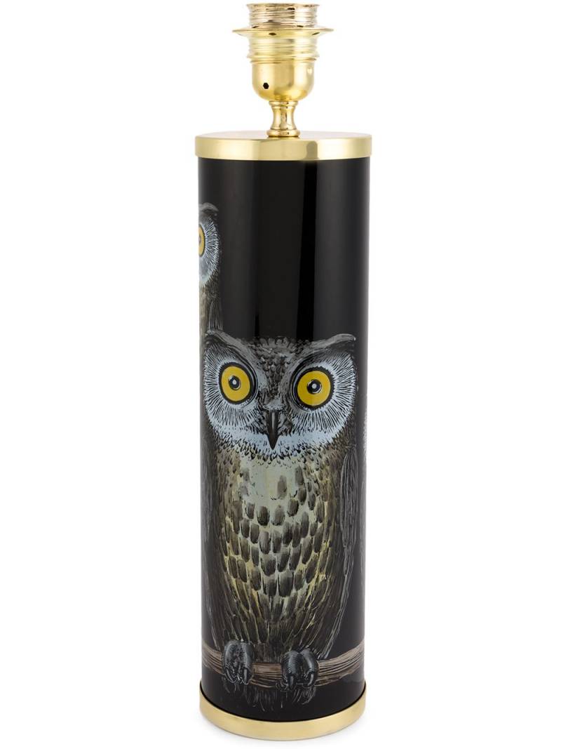 Fornasetti owl lamp base - Black von Fornasetti